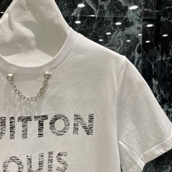 超話題!ルイヴィトン シンプルな ☆プリントTシャツN級品☆ チェーン 人気 1A84CP